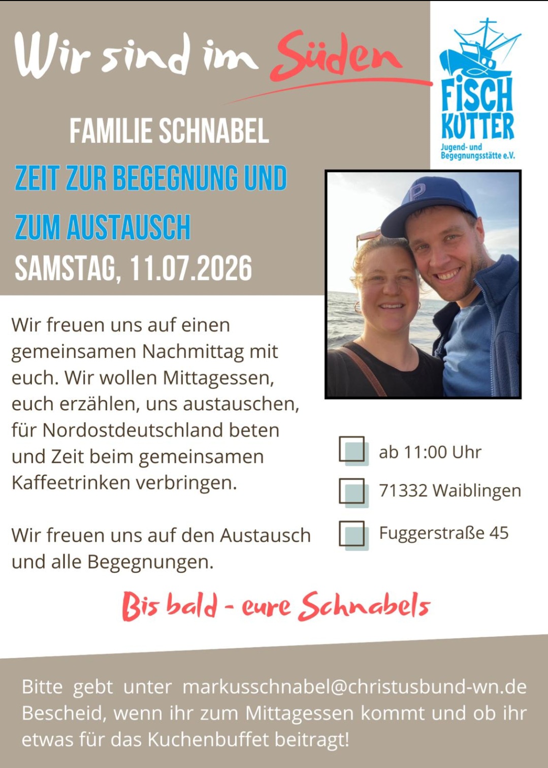 Freundestreffen Schnabel Rostock am Sa 11 Juli 2026