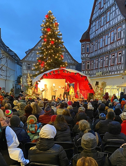 Gottesdienst Marktplatz Heiligabend