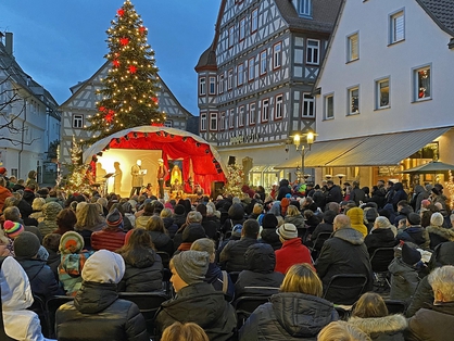 Gottesdienst Marktplatz Heiliger Abend