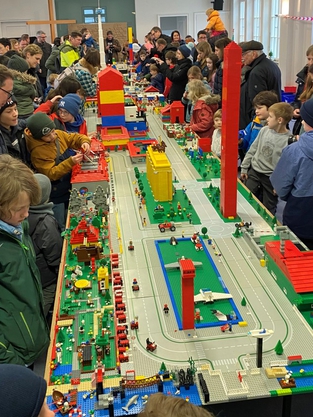 Lego Stadt Besichtigung